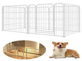 Dog Playpen Indoor Safe Play Dog Fence Heavy Duty Dog Pen for Small Medium Dogs 40848486