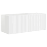 TV Wall Cabinet Gloss White 78.5 x 31 x 29.5 cm Engineered Wood 892217