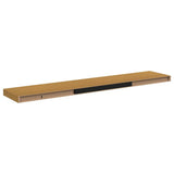 Wall Shelf 2 pcs Beige 120 x 23.5 x 4 cm Engineered Wood 42019999