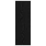 TV Cabinet Set Black Oak 37 x 37 x 107 cm Engineered Wood 875083