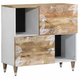 Sideboard 80x33.5x75 cm Solid Wood Mango 4018691
