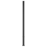Fence Panel WPC and Aluminium Black 42039054