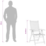 Folding Chairs 2 pcs Solid Acacia Wood 41820