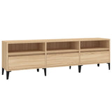 TV Cabinet Sonoma Oak 150x30x44.5 cm Engineered Wood 831920
