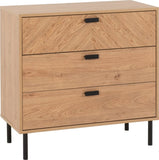 ZNTS Leon 3 Drawer Chest 100-102-177