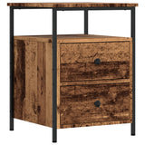 Bedside Cabinet Old Wood 44x45x60 cm Engineered Wood 857254