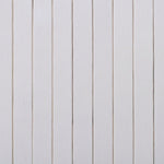 ZNTS Room Divider Bamboo White 250x165 cm 241670