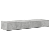Studio Desk Concrete Grey 152 x 40 x 19.5 cm Engineered Wood 8006671