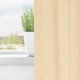 Blackout Curtains with Rings 2 pcs Cream 225 x 140 cm Polyester 4107485
