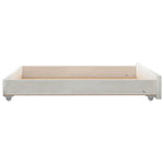 Day Bed Drawers 2 pcs White Solid Pinewood 806971
