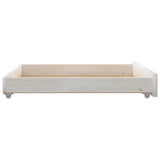 Day Bed Drawers 2 pcs White Solid Pinewood 806971