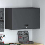 Wall Cabinet for Garage with Gas-lift Door Anthracite 883266