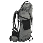 ZNTS Hiking Backpack Grey 60 L Oxford Fabric 4009961
