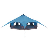 Family Tent Blue 18-Person 185T Polyester with PU Coating 42017398
