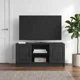 TV Cabinet Black 102 x 34.5 x 47 cm Engineered Wood 895846