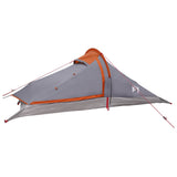 Backpacking Tent Grey and Orange 2-Person 42018576