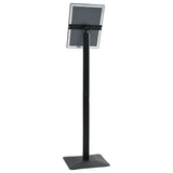 Pedestal Poster Stand Silver A4 Cast Iron 42020978