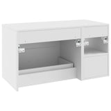 Bathroom Furniture Set 2 pcs White Engineered Wood 3403936