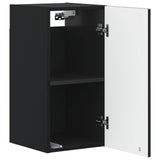 Bathroom Wall Cabinet ARNHEM Black 30 x 31 x 59 cm 896586