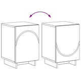 Bedside Cabinet 2 pcs Concrete Grey 33.5 x 34.5 x 50 cm 8011412