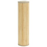 Rug Rectangular Light Natural80x400 cm Bamboo 376921