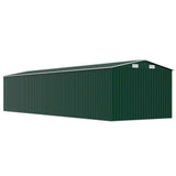 Garden Shed Green 257x990x181 cm Galvanised steel 47036