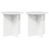 Plant Stand 2 pcs High Gloss White 40 x 40 x 40 cm 899730