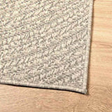 Rug ZIZUR Cream 120x170 cm Jute Look Indoor and Outdoor 4010377