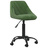Dining Chair Dark Green Velvet 335363