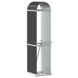 ZNTS Log Holder Anthracite 40x45x170 cm Galvanised Steel 364558