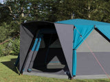 Cabin Tent 6-Person with Roof Blue 425 x 396 x 222 cm 42004024