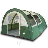 Camping Tent Tunnel 4-Person Green Waterproof 94400