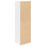 Bookcase White 31x24x102 cm Engineered Wood 860337
