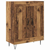 Highboard Old Wood 69.5 x 34 x 180 cm Engineered Wood 3415613
