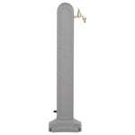 Garden Tanker with Faucet Light Grey Stone Look 316183