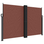 Retractable Side Awning Brown 160x1000 cm 4004734