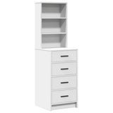 Dressing Table White 78.5 x 41 x 135 cm Engineered wood 3334191