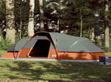 Family Tent Dome 9-Person Orange Waterproof 94565