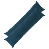 Cushion with Pillow HEERLEN 2 pcs Blue Velvet 926098