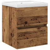 Bathroom Sink Cabinet Black Oak 41 x 39 x 62 cm Engineered Wood 3333149