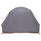Backpacking Tent Grey and Orange 2-Person 42017411