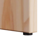 Coffee Table Natural 50 x 40 x 50 cm Solid pine wood 873526