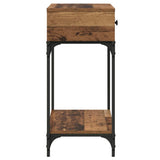 Console Table Old wood 75 x 34.5 x 75 cm Engineered wood 871296