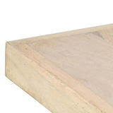 Dining Table 180x90x76 cm Solid Bleached Mango Wood 285964