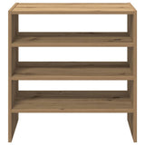 Shoe Racks 2 pcs Stackable Artisan Oak 60x30x30.5 cm 858874
