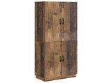 Cabinet Set 2 pcs Old Wood Engineered Wood 3416788