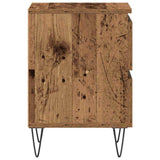 Bedside Cabinet 2 pcs Old wood 40 x 35 x 50 cm Engineered wood 863483
