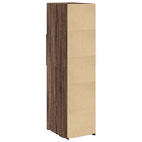Highboard Brown Oak 30x42.5x124 cm Engineered Wood 846158