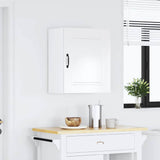 Kitchen Wall Cabinet Kalmar High Gloss White Engineered Wood 853561