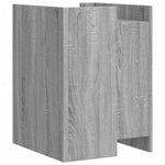 ZNTS Bedside Cabinet Grey Sonoma 45x50x65 cm Engineered Wood 848309